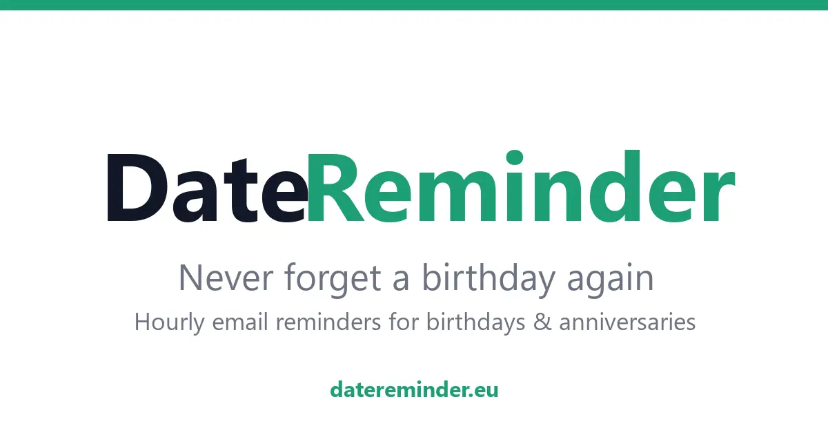 DateReminder product image