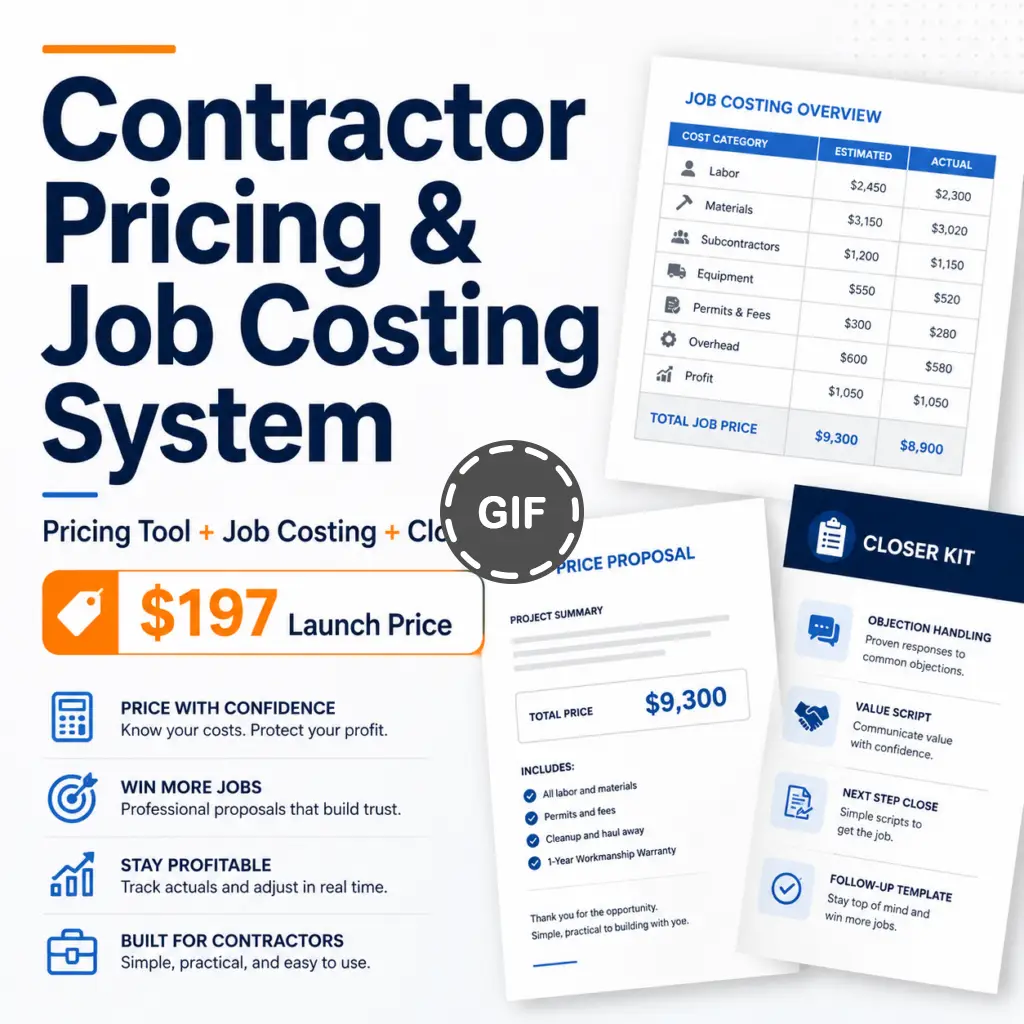 Contractor Pricing Calculator image number 11