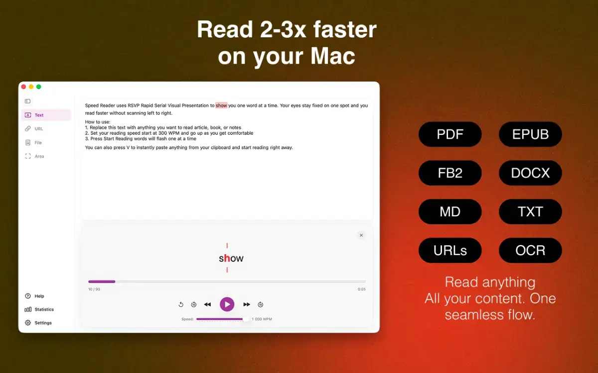 Speed Reader image number 01