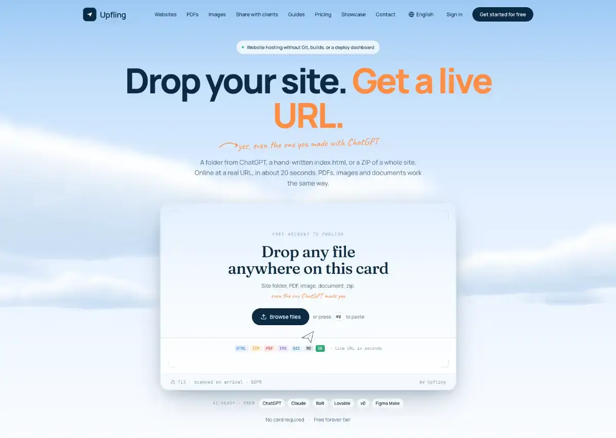 Upfling.host product image